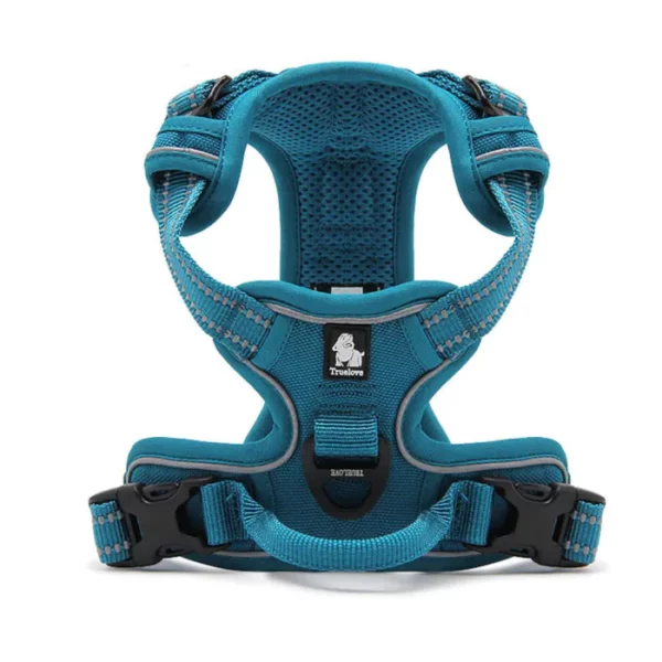 Harnais pour chien réfléchissant - couleur bleu